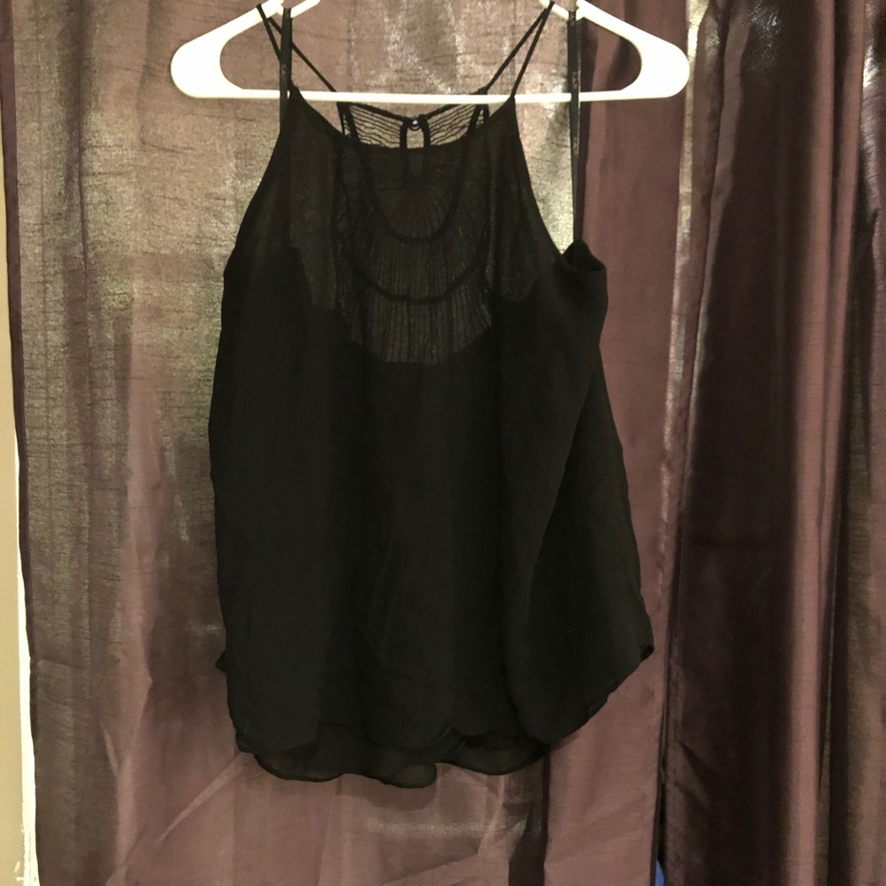 Beautiful black dressy tank